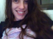 PinkMoonLust FREE CHAIR 2 Hairy Pussy Exhibitionist Sits in Garbage Chair Bringing New Life 14/16