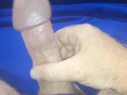 BBW finds hubby making solo vid. So, I take his phone, stomp on his cock and make him cum on my toes