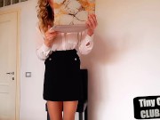 MIstress teasing pathetic small dick men with their photo subs 14/16