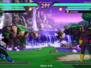 Me and Bardock fuck da homies! While Videl watches