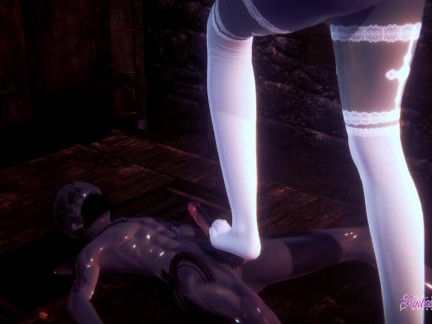 Resident Evil Hentai - Lady Dimitrescu hard sex