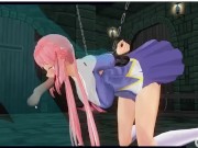 [CM3D2] The Future Diary hentai - Yuno Gasai throat fucked