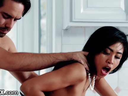 Slutty Asian Widow Fucks Her Brother In Law - EroticaX