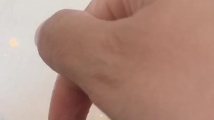 Playing with my tight wet pussy 