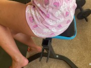 Step Brother Helping Step sister with her sexy Stretching Anal lesson from older step-sister 4/16