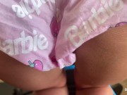 Step Brother Helping Step sister with her sexy Stretching Anal lesson from older step-sister 6/16