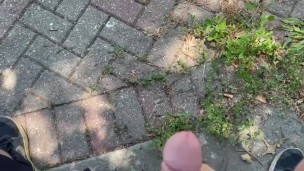 Piss and Cum Public 