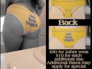 Now selling my dirty wet panties!!