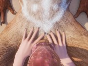 Wild Life / Female POV with Huge Lion Furry 15/16