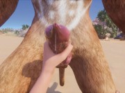 Wild Life / Female POV with Huge Lion Furry 2/16