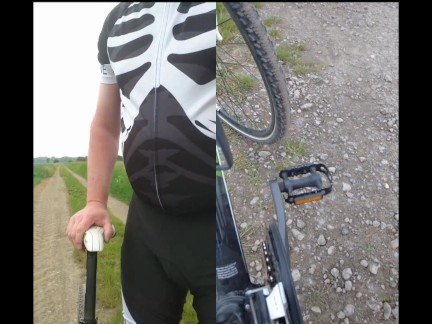 Radfahren ohne Hose
