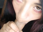 Exnovia me invita a su casa después de la fiesta, le lleno la cara de semen 9/16