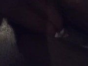 Ebony FINGERS AND CREAMS PUSSY 