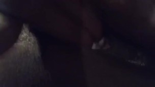 Ebony FINGERS AND CREAMS PUSSY 