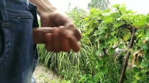 Village Masturbation in Outdoor_handjob_cumshotot
