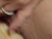 Pregnant BBW takes 10 inch cock multiple squirting orgasms 2/16