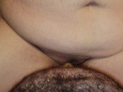 Pregnant BBW takes 10 inch cock multiple squirting orgasms 5/16