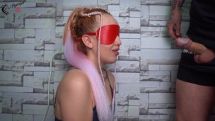 Cheated Step Sister in Fruit Game! She liked it! SURPRISE!