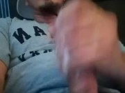 Creaming out this big dick