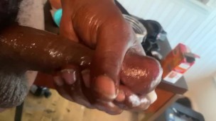 BBC STROKING TILL I BUST