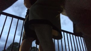 Fuck and Suck on the Back Porch During Stormy Weather