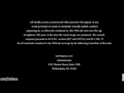 Spunk Covered 19 year old gets a caning on her ass on the seesaw 15/16