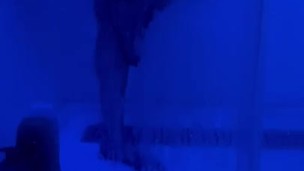 Caught her shaving in the shower 