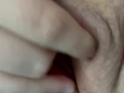 Creamy hairy pussy 