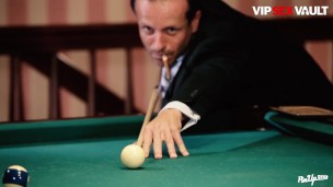 PINUPSEX - KATTIE GOLD CZECH REDHEAD GETS FUCKED BY HUSBAND ON THE POOL TABLE