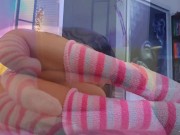 PÉ S seu pau ama meus PÉ S/ sensual pov
