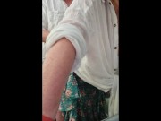 Fuck the Bacon - Mature British Stepmom Gets Help Cooking - Kitchen Quickie 6/16