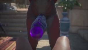Dragon Futa Stretches Out A loyal Slut's Pussy