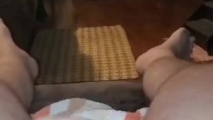 Jacking off while watching porn 