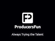 Blonde Gags While Deep Throating And Masturbates Furiously 16/16