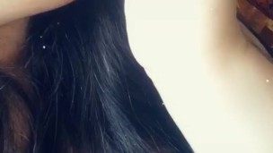 Sucking on my Fingers with a Vibe Inside Me~ 