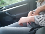 Amazing close up car blowjob with cumshot and mouth creampie 9/16