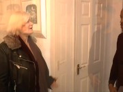 GRANNYLOVESBLACK - Lacey just drops her knickers and takes big black dick 2/16