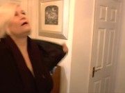 GRANNYLOVESBLACK - Lacey just drops her knickers and takes big black dick 3/16