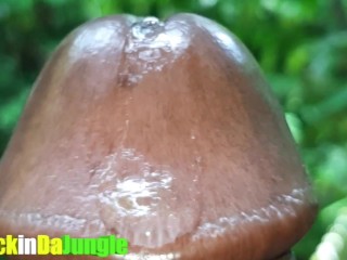 Thick Clear Precum Slowly Drips and mixed with 2 Huge Rich Loads in Extreme Close Up (Sobbing Moans)