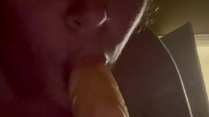 Deep throat dildo