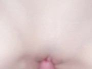 生理中のツルツルパイパンまんこにぶっかけ射精❤️気付かれずにたまに入れて見た✌️【日本人素人HENTAIカップル個人撮影18】 4/16