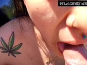 I CUM ON THE DEEP THROAT OF A PREGNANT PREGNANT WHO ENDS UP PISSING WITH PLEASURE 1/16