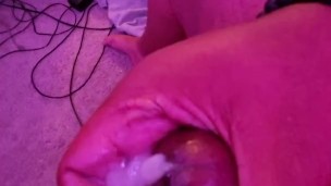 Cumming After Working