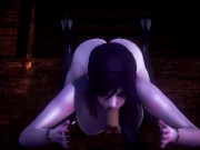 3D HENTAI POV Dark Elf swallowed all the cum 10/16
