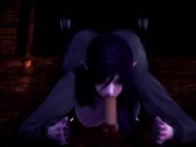 3D HENTAI POV Dark Elf swallowed all the cum 3/16