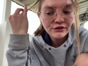 Girlfriend Pisses for you and Cums! 9/16