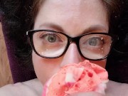 Nasty Self Piss and Panty Sniffing 9/16