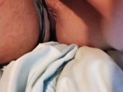 Married Milf slut fucks her juicy pussy until it's pulsating for you  13/16