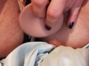 Married Milf slut fucks her juicy pussy until it's pulsating for you  9/16