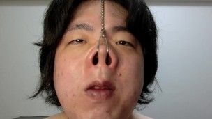 豚のオナニー10-3　ブタ鼻の触り心地　Pig Masturbation 10-3 Touch The Pig Nose